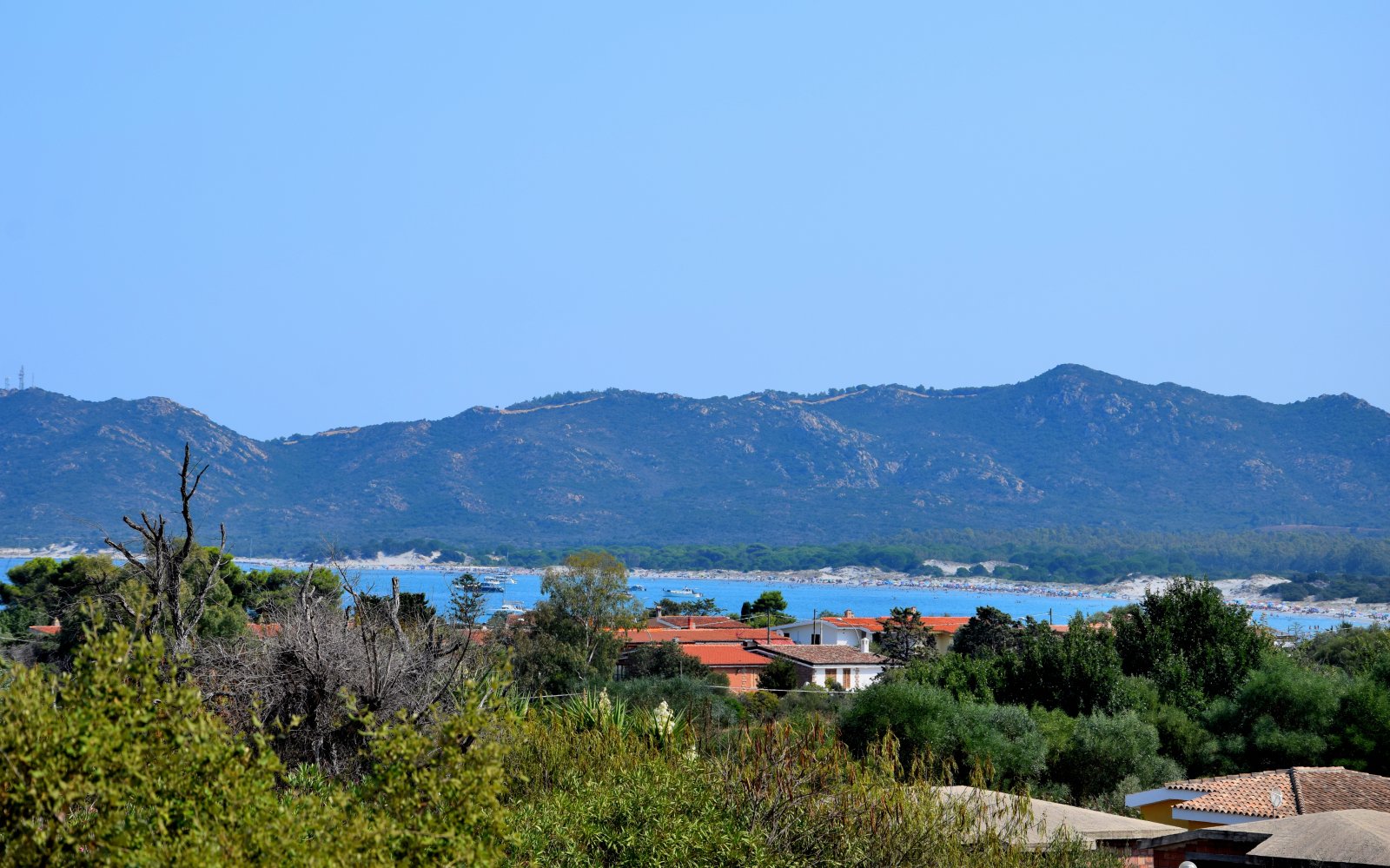 Bauland am Capo Comino mit Meersicht