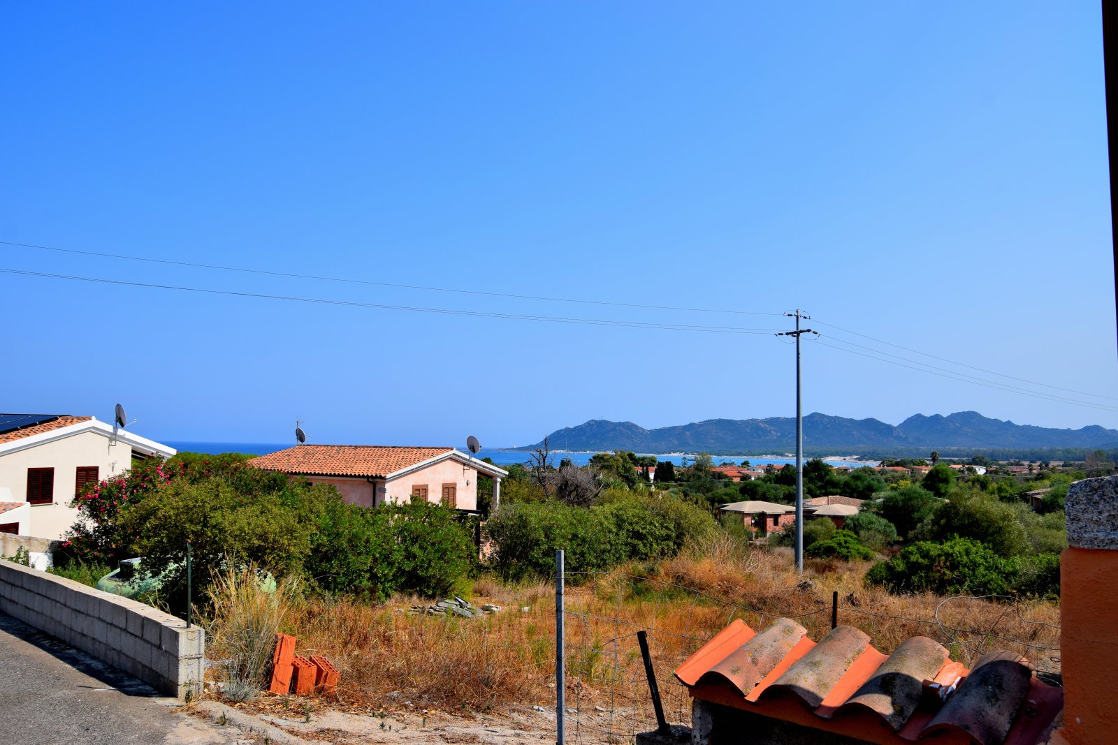 Bauland am Capo Camino mit Meersicht