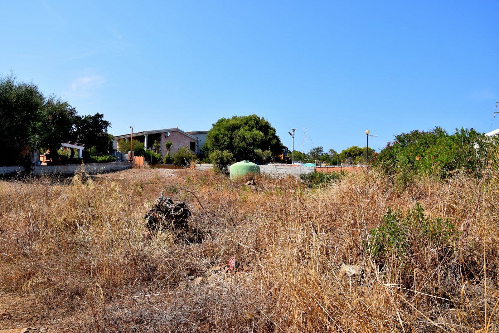 Bauland am Capo Camino mit Meersicht