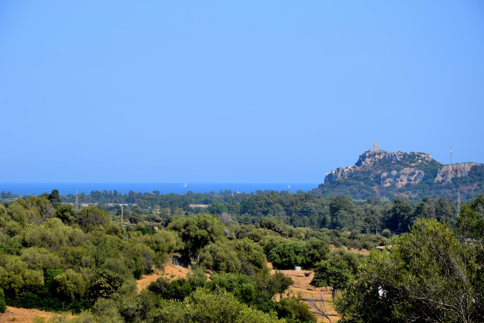 Fernsicht und Meerblick in Torpe