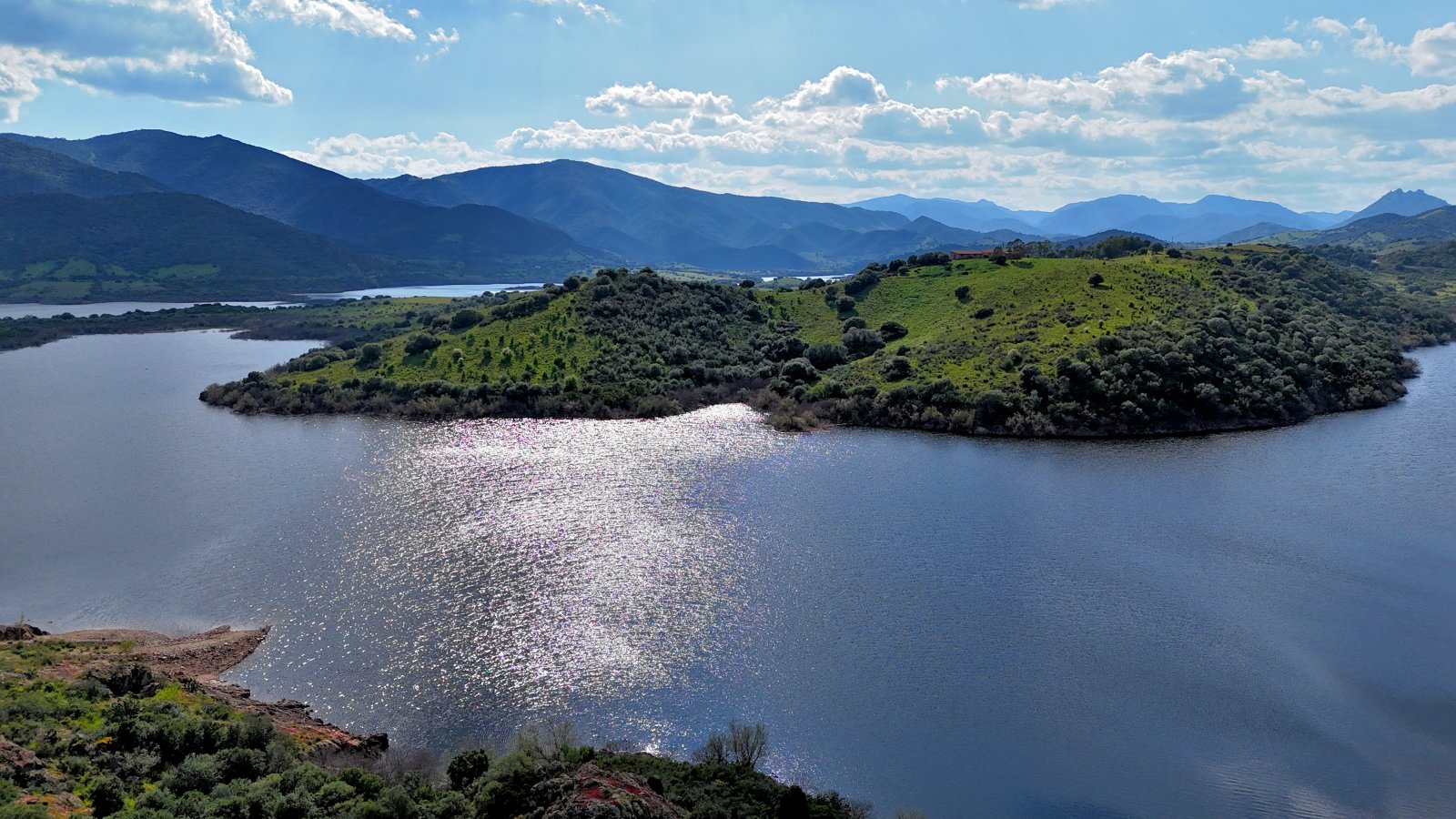 Aussicht Lago di Torpè Aussicht Lago di Torpè