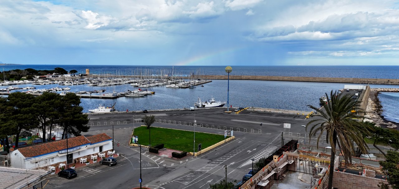 Ausblick Hafen